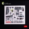 Kelik K48136 Mig-29C (9-13) Fulcrum interior 3D decals for GWH (1/48)